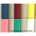Colorful Reflective PU Leather for Bags